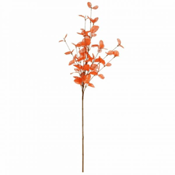 Künstlicher Zweig Eukalyptus Cinerea orange 74 cm