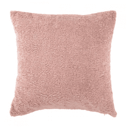 Tiseco kussen Dolly oud roze 45 x 45 cm