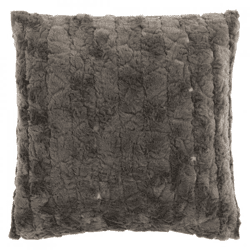 Unique Living Kissen Veerle taupe 45 x 45 cm