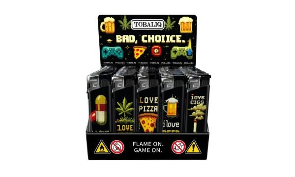 Bad Choice - Motiv-Feuerzeug Sortiment - 50er Display