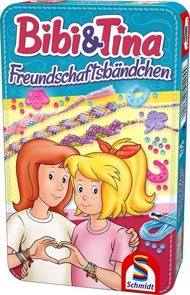 Bibi & Tina, Freundschaftsb&auml;ndchen - Mitbringspiel in Metalldose
