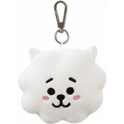 BT21 RJ Schlüsselanhänger, 9cm - Plüschfigur
