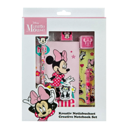 Disney Minnie Mouse - Kreativ Notizbuchset
