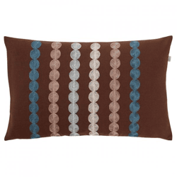 Dutch Decor cushion cover Fonta brown 30 x 50 cm