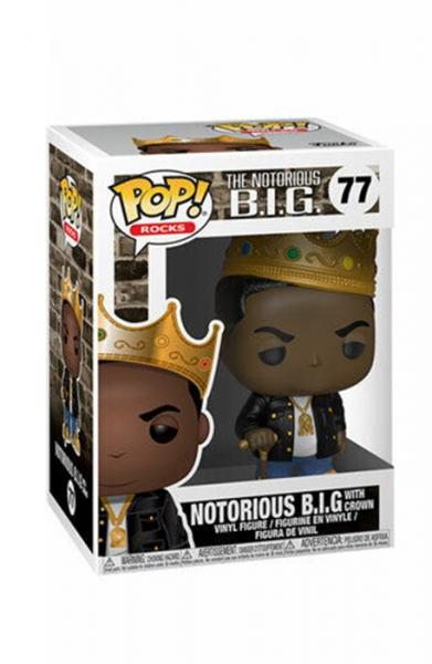 Funko 31550 - Pop! Rocks - The Notorious B.I.G Crown #77