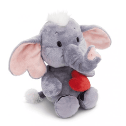 Kuscheltier Love Elefant mit Magnet Herz