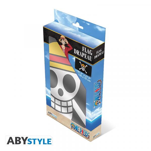 ONE PIECE - Flag / Flagge Banner "Strawhat" (70x120cm)