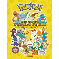 Pokémon: Mein großes Wimmelabenteuer - Begleite Pikachu durch alle 8 Regionen