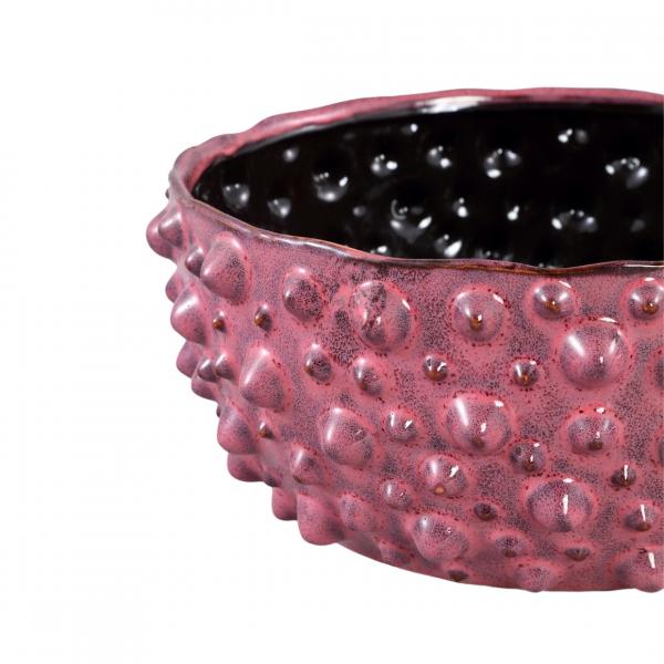 PTMD bloempot Marel Dots paars S 19,5 cm