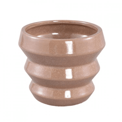 PTMD Blumentopf Tims M braun 13 cm