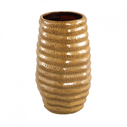 PTMD Vase Riddy gelb 20 cm