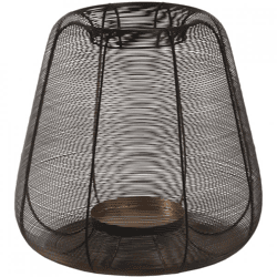 PTMD Windlicht Jaden XL schwarz 40 cm
