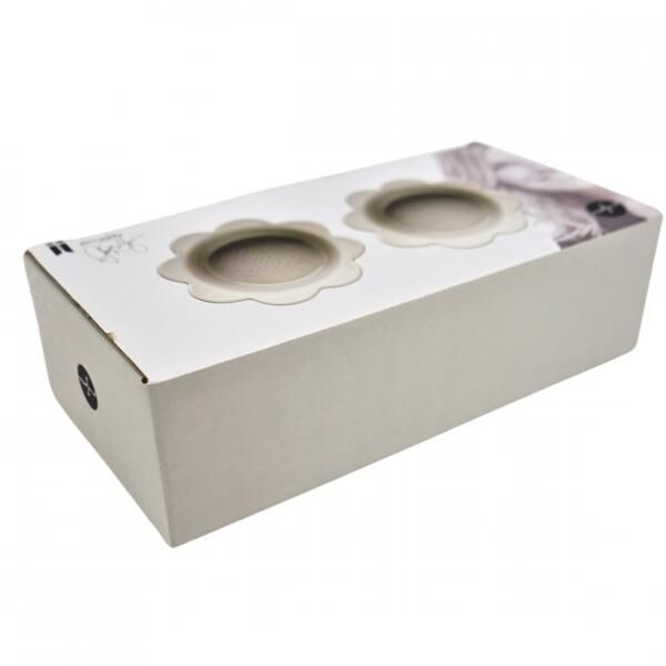 Sagaform Piccadilly Schale grau 13 cm 2er Set
