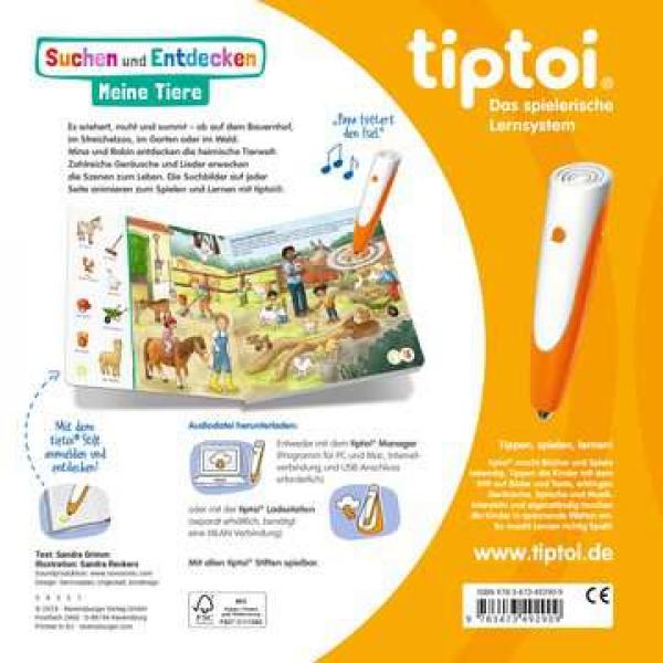 tiptoi&reg; Suchen und Entdecken: Meine Tiere - Bilderbuch