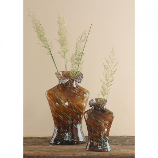 Vase Bossom braun 20 cm