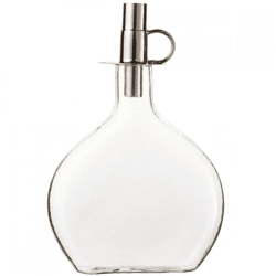 VTwonen Kerzenleuchter Flasche Glas 27 cm