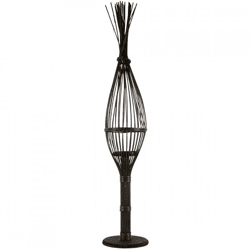 Windlicht Freek braun 110 cm