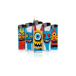 Baby Monster - Motif lighter assortment - 50 piece display