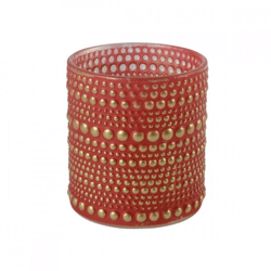Countryfield Teelichthalter Nelle S rot 8 cm