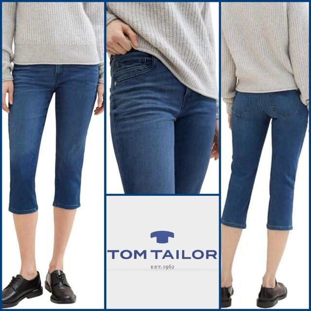 Damen Jeans-Caprihose Tom Tailor