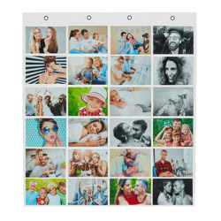 Photo holder with 24 pockets, for photo landscape 10x15cm