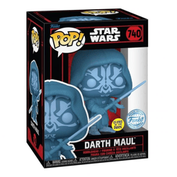 Funko 82771 - Pop! - Star Wars Dark Side Darth Maul (holo/GW) #740