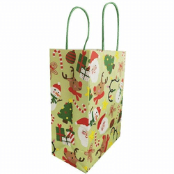 Geschenktas kerst 22 x 16 cm