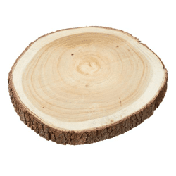 Holzscheibe,  ca. 29cm