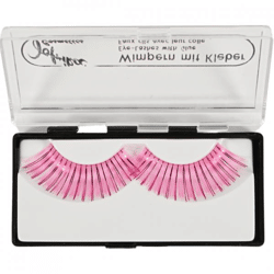 Jofrika Kosmetik künstliche Wimpern rosa/glitter 9,5 cm B-Wahl VE500