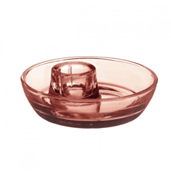 Kaarsenhouder Mila rood 9,5 cm