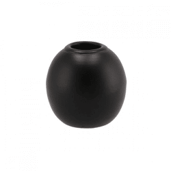 Kerzenleuchter Dobra Sphere schwarz 6 cm
