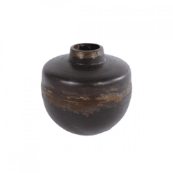 Kerzenleuchter Hidde Metall braun 7,5 cm
