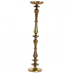 Light and Living candlestick Yahvi gold oil effect 50 cm