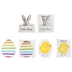 Napkins, Silhouette, Easter, pack of 12, 3/s