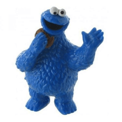 Sesamstraße - Krümelmonster Spielfigur