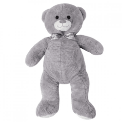 Stofftier Bär XXL grau 150 cm