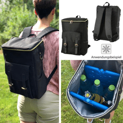 Thermo backpack 20L black