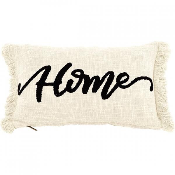 Tiseco Kissen Cotton Slub Home elfenbein 30 x 50 cm