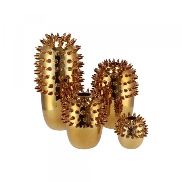 Vase Spike gold 12 cm