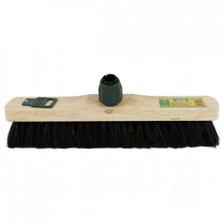 Weicher Besen schwarz 37,5 cm
