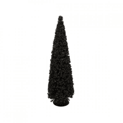 Weihnachtsbaum Sparkle Berry schwarz 30 cm
