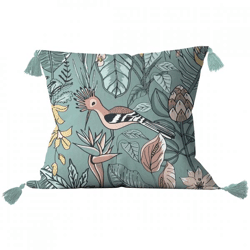 Ateliers du Linge kussen Imprime Hupia 40 x 40 cm