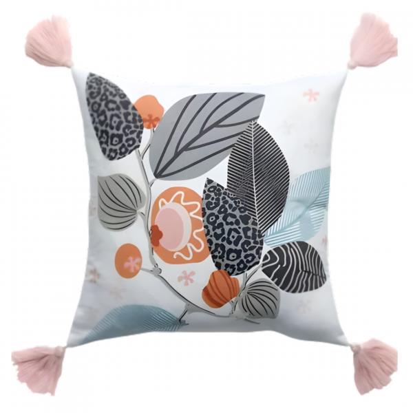 Ateliers du Linge Kissen Imprime Yona 40 x 40 cm