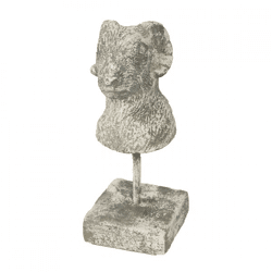 Countryfield Statue on foot Aries Nelli gray 25 cm