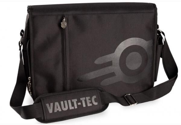 Fallout - Messenger bag shoulder bag - Vault Tec - Black