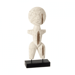 J-Line Figur Primitiv weiß 35 cm