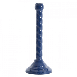 Light & Living Kerzenhalter Naleira blau 27 cm
