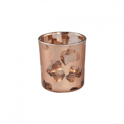 PTMD Teelichthalter Kamala S braun/bronze 8 cm