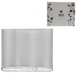 Sagaform SEA Siluett vase white 19 cm