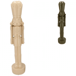 Statue Nussknacker sand/grün 52 cm 2 sortiert